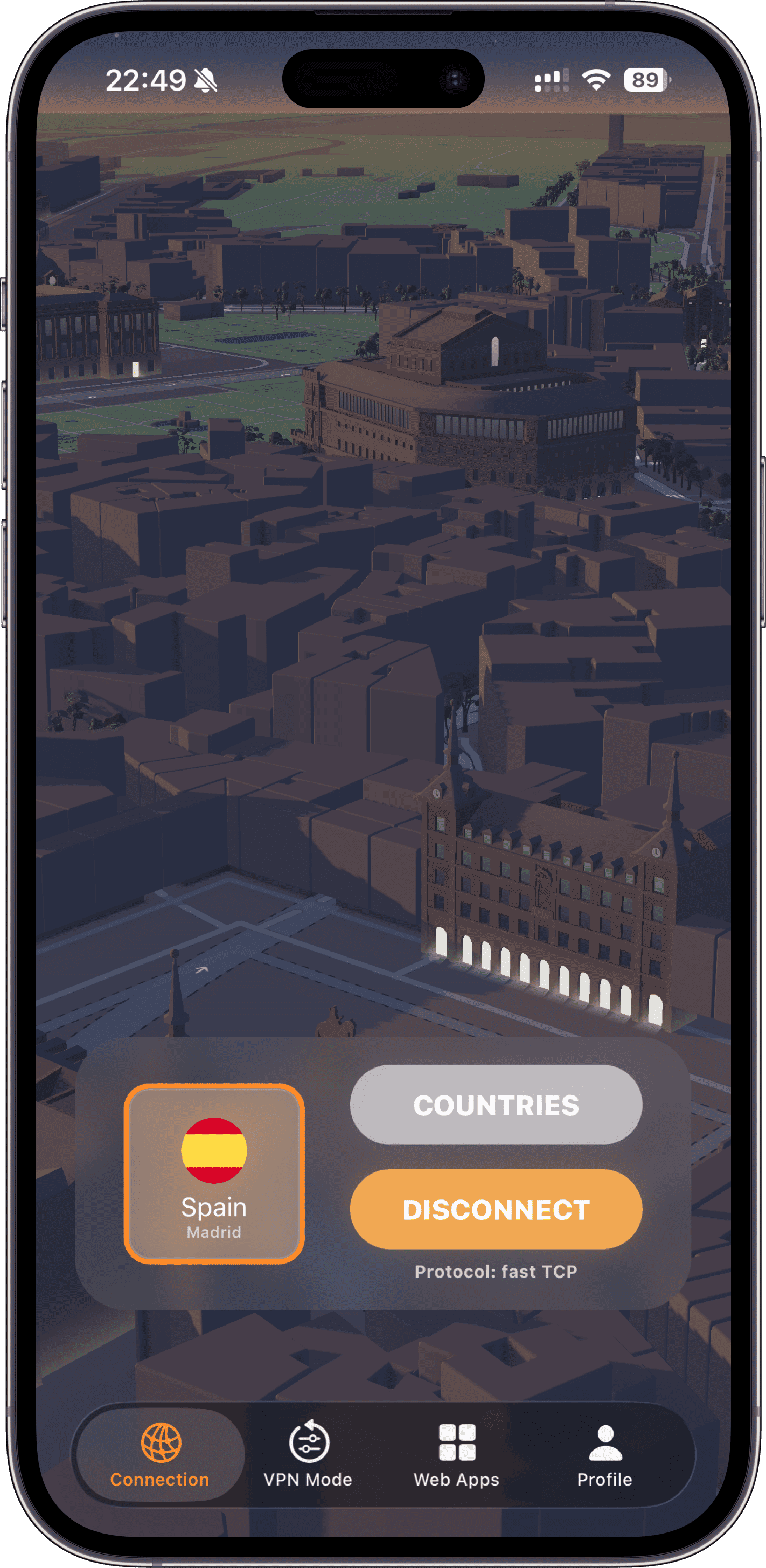 Cornel VPN screenshot 1